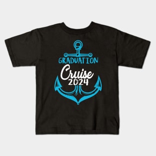 senior graduation cruise 2024 vacation Kids T-Shirt